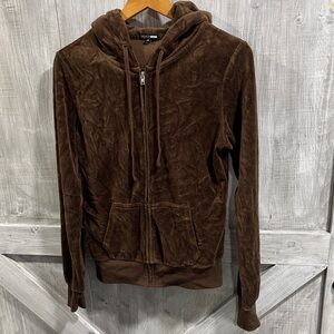 Fashion Nova Chocolate Brown Hoodie. Y1